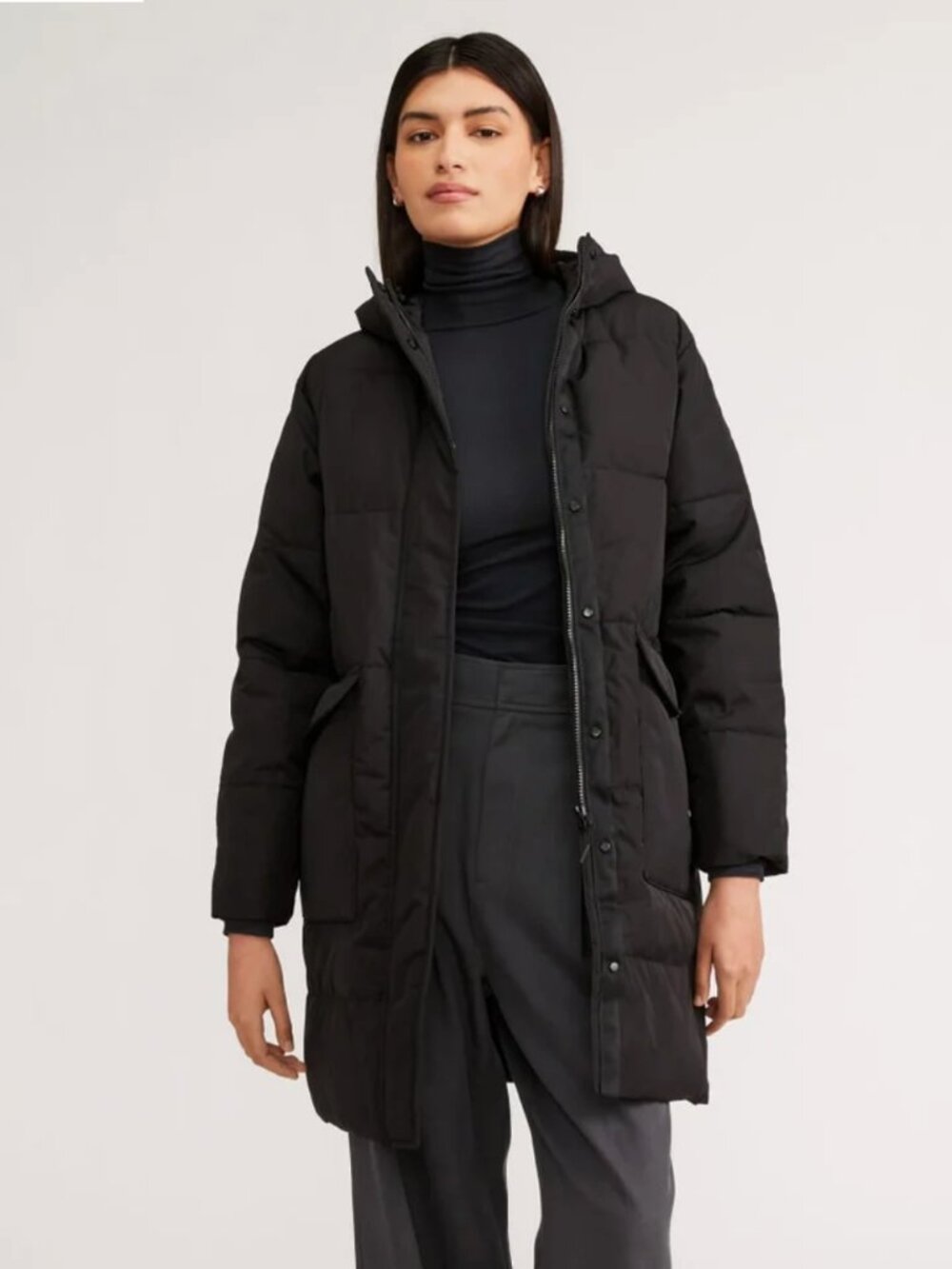 The ReNew Long Puffer Jacket